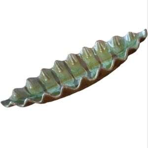 1960s Blue Mountain Pottery Georgian Bay Glaze Serving Platter — Canada